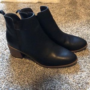 Black booties